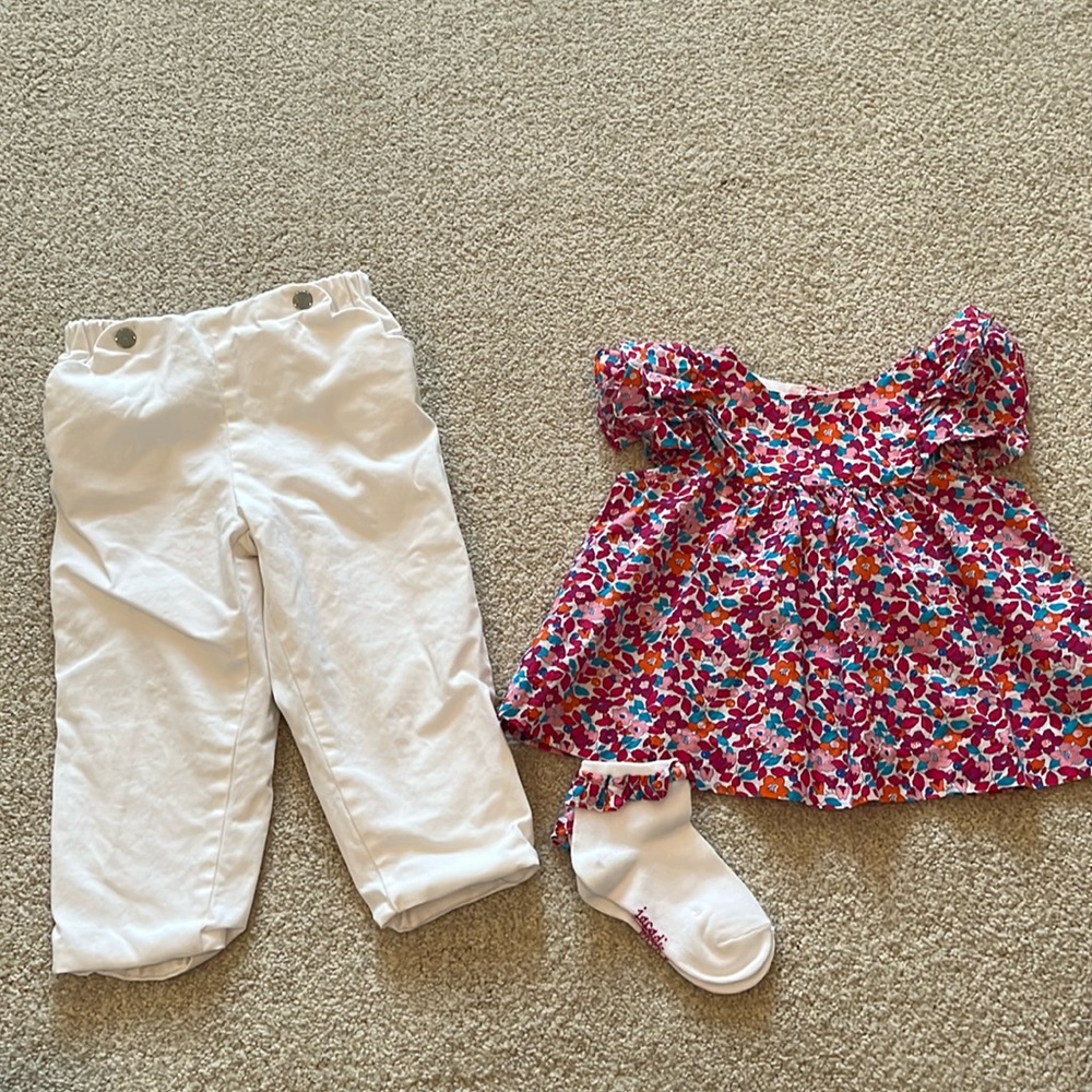 Jacadi toddler outfit